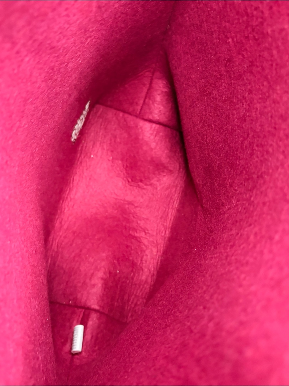 Bath & Body Works Hot Pink Felt Tote Bag - Picture 2 of 2